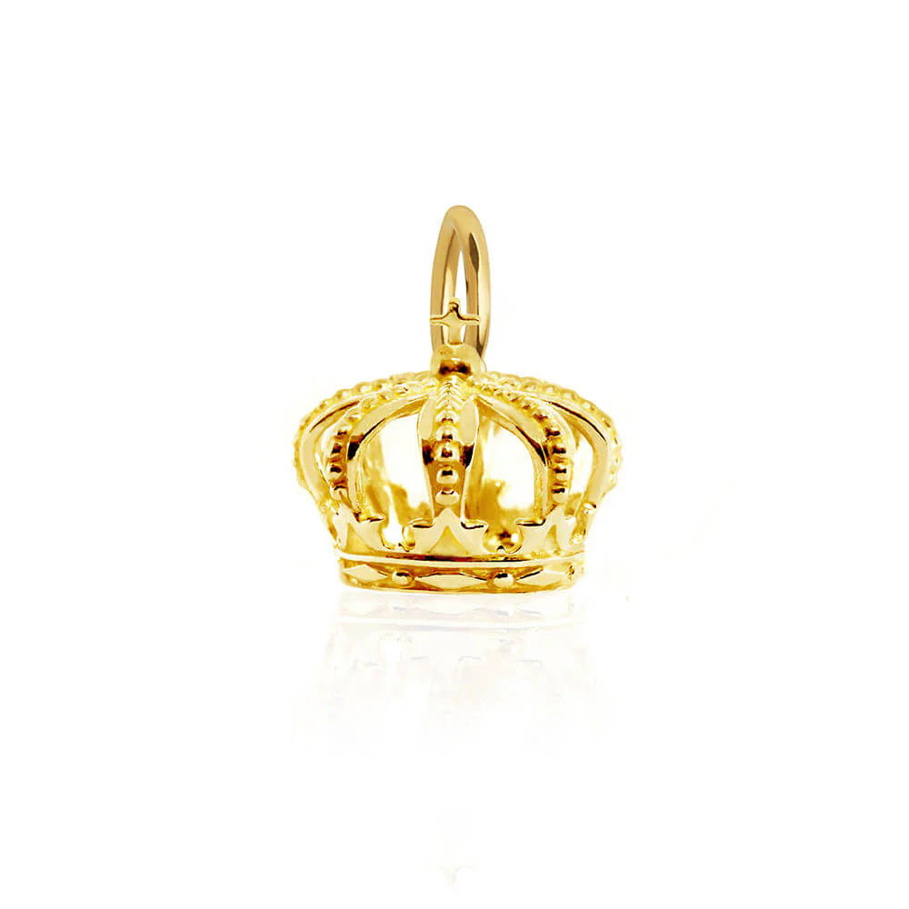 Crown Charm Gold | Jet Set Candy (US)