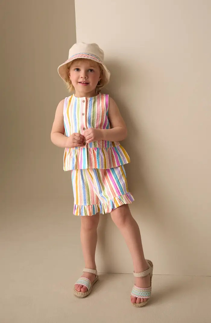 Kids' Rainbow Vest & Shorts Set | Nordstrom