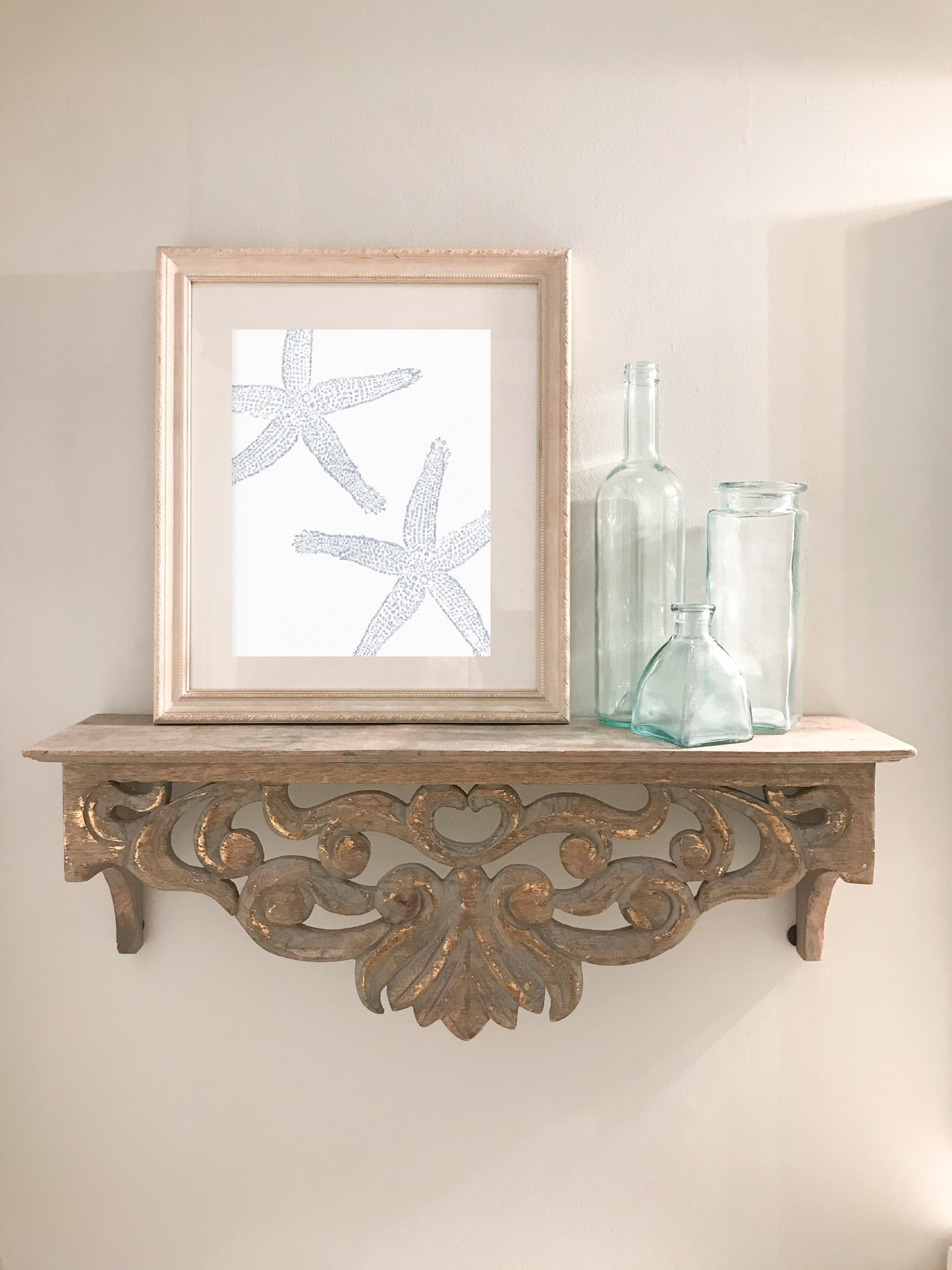 Printable wall art. I thrifted the jars and frame but linking similar ones from Amazon. 

#LTKMostLoved #LTKhome #LTKSeasonal