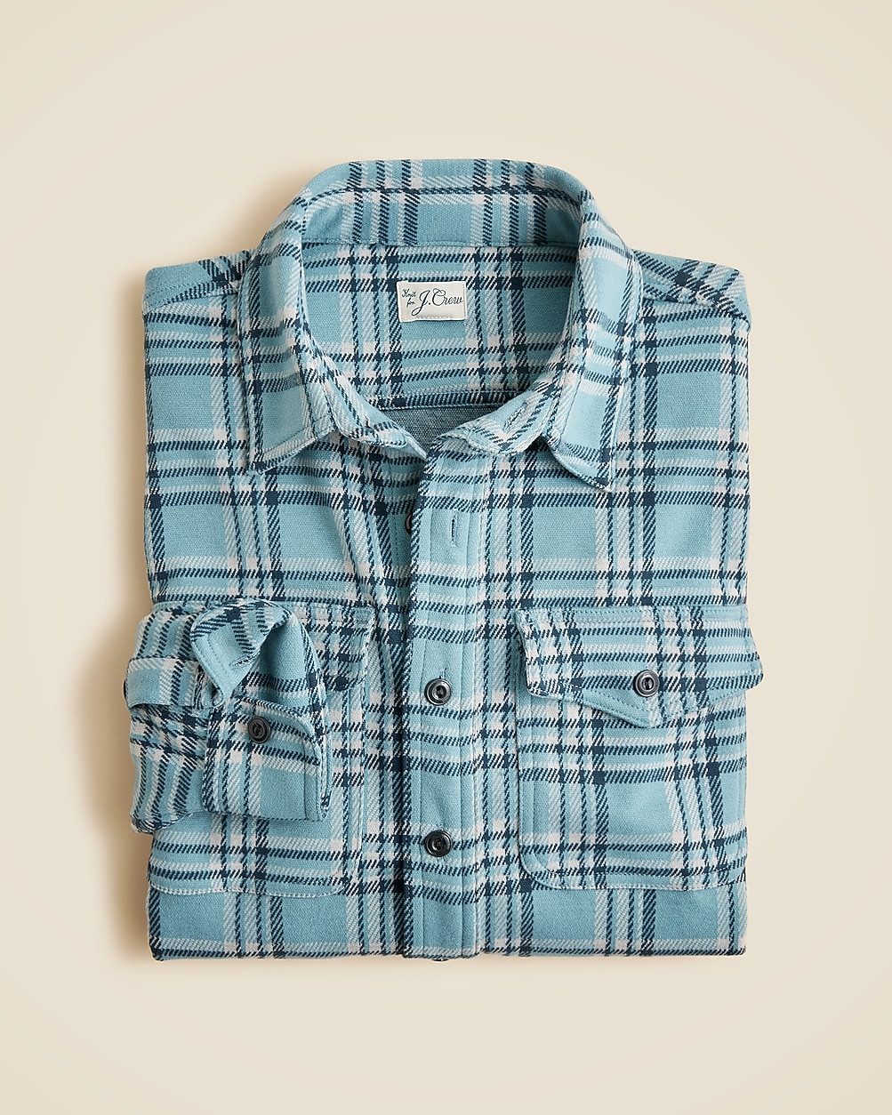 Seaboard soft-knit shirt in plaid | J. Crew US