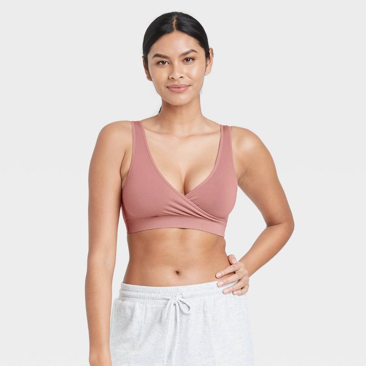 Women's Nursing 2pk Pull Over Seamless Sleep Bra - Auden™ | Target