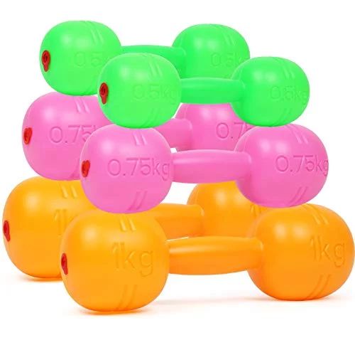 TeganPlay Hand Weights Dumbbells Set for Kids Barbell Fitness Exercise Equipment for Home Gym Wor... | Walmart (US)