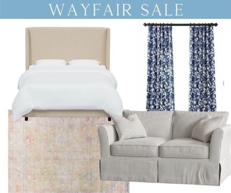 Wayfair sale WayDay bed couch curtains rugs  #livingroom #bedroom 

#LTKhome #LTKsalealert