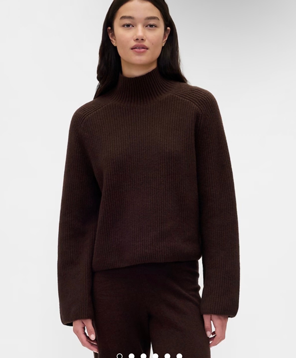 Suéter estilo cashmere 
Tam M