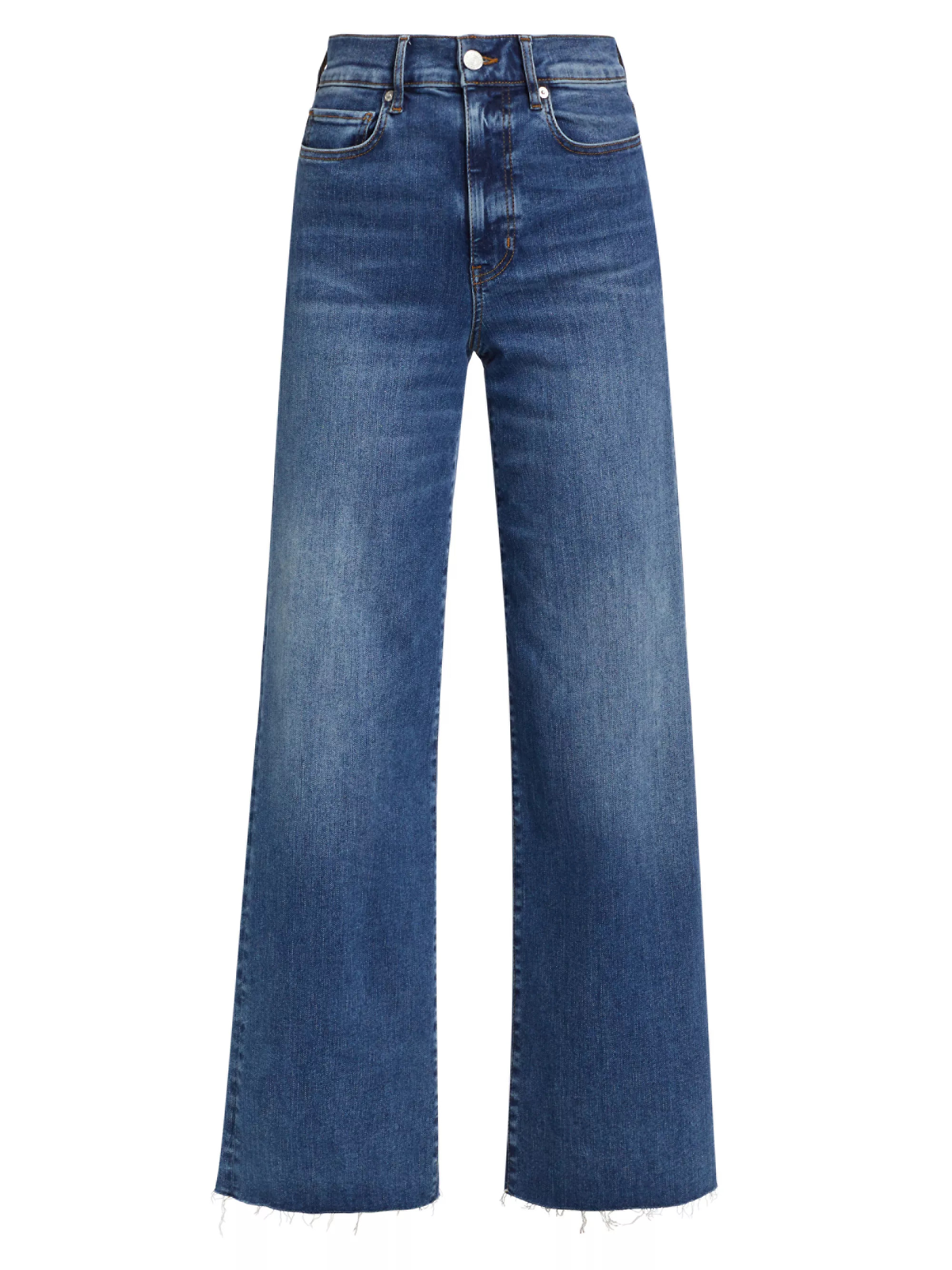 Le Slim Palazzo Jeans | Saks Fifth Avenue
