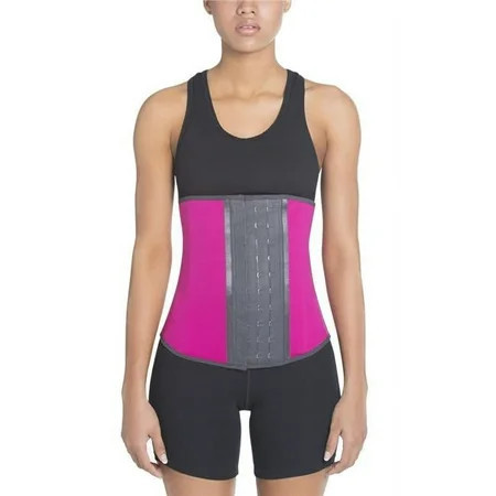 Latex Waist trainer - Fuchsia-16 | Walmart (US)