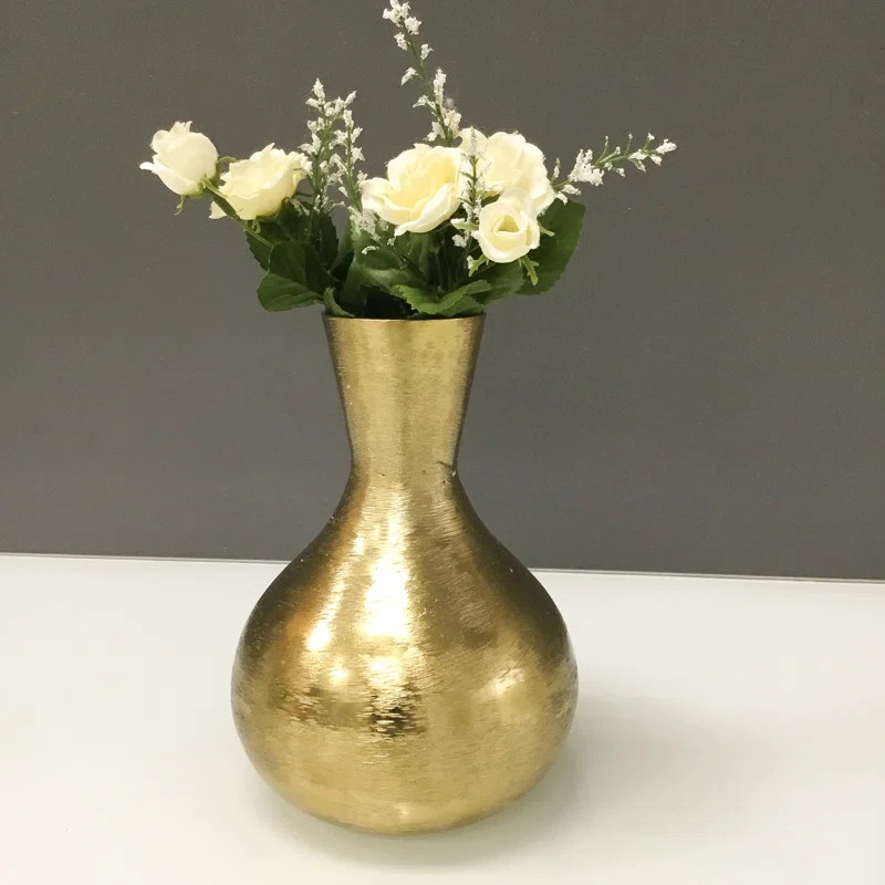 Jasminemarie Handmade Stainless Steel Table Vase | Wayfair North America