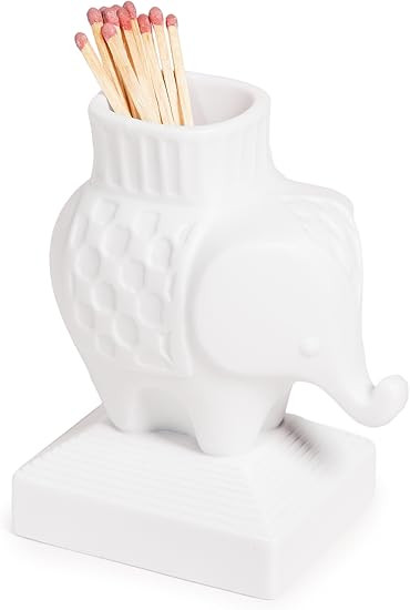 Jonathan Adler Elephant Match Strike | Amazon (US)