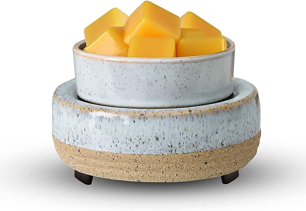 Ceramic Wax Warmer,Wax Melt Warmer,Wax Melter for Scented Wax, Jar Candles or Essential Oil, Cand... | Amazon (US)