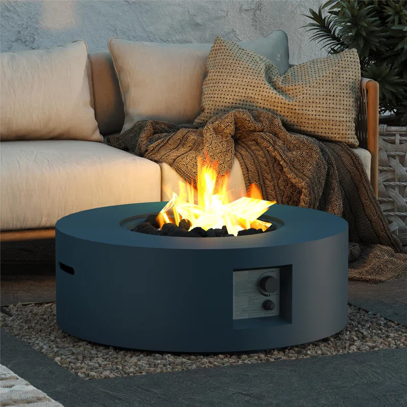 Antonien 11'' H Outdoor Firepit with Lid | Wayfair North America