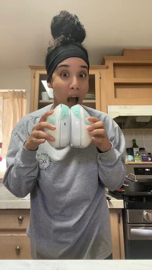 Willow Go Breastpump for breastfeeding mamas 

#LTKmomlife #LTKBaby