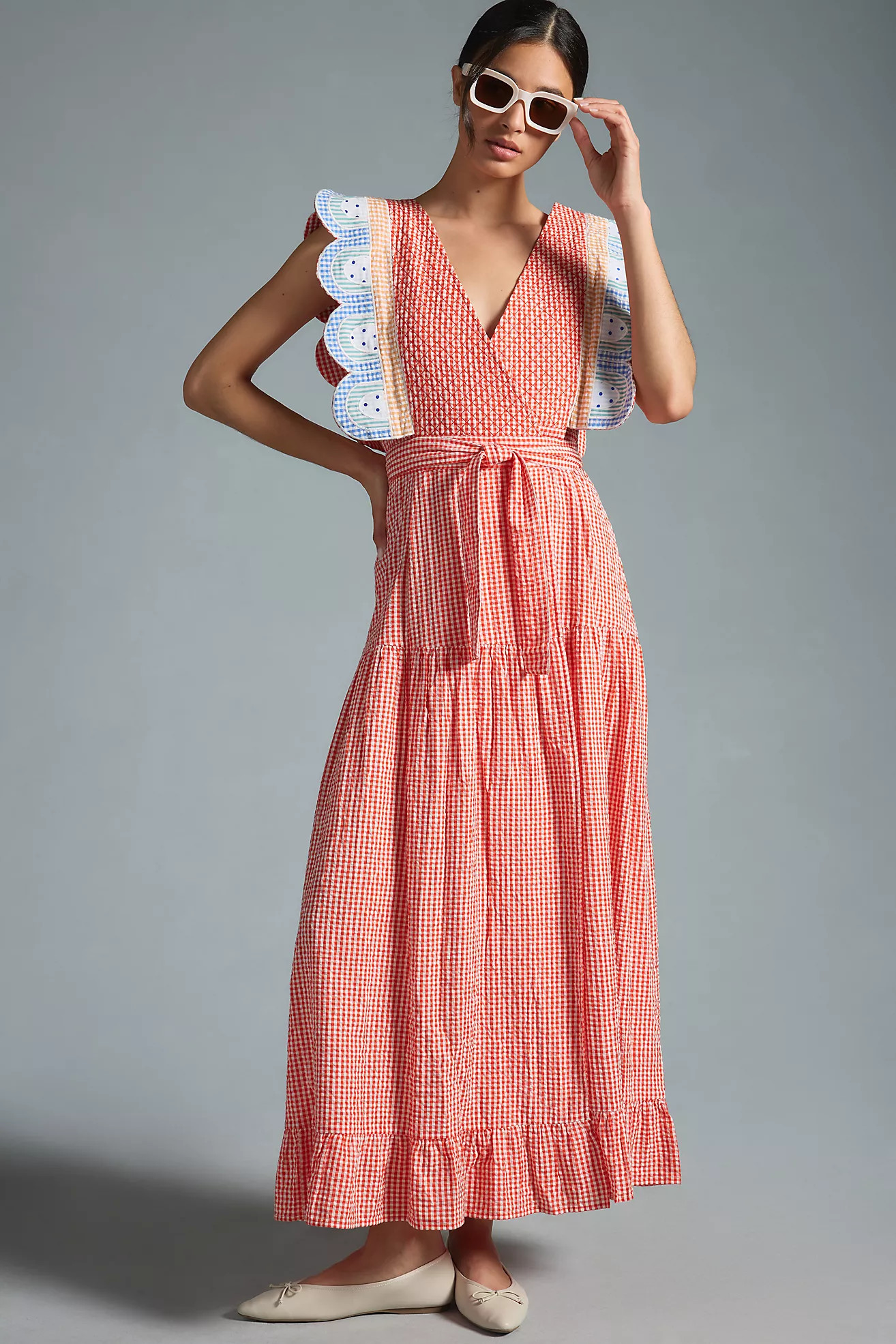 Stella Nova Sussie Square-Neck Dress | Anthropologie (US)