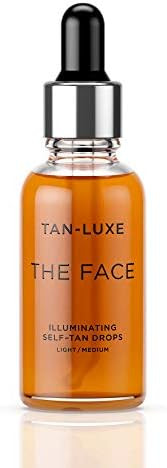TAN-LUXE The Face - Illuminating Self-Tan Drops to Create Your Own Self Tanner, 30ml - Cruelty & ... | Amazon (US)