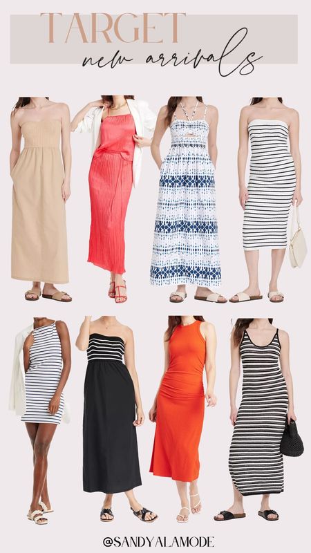 Target new arrivals | Target summer fashion | Target summer dress | striped summer dress | classic summer style 

#LTKFindsUnder50 #LTKStyleTip

#LTKSeasonal
