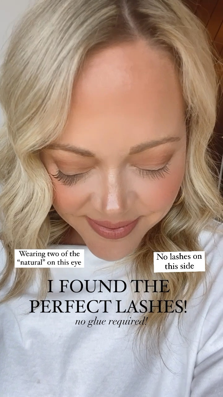 No glue required for these eyelashes! This is the “natural” set. 



#LTKbeauty #LTKunder50 #LTKstyletip