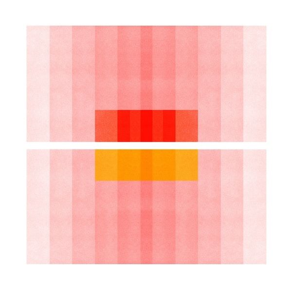 Color Space 27 - Pink, Red, Yellow | Artfully Walls