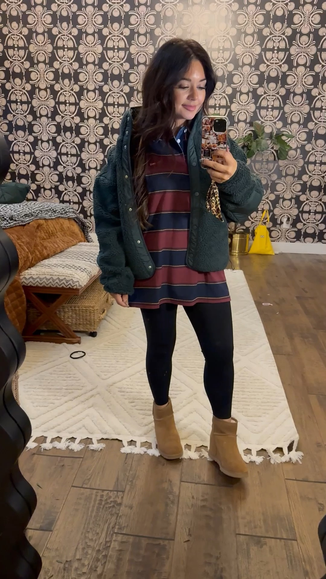 Ok this Levi’s denim collar is so soft and a great new but looks old style shirt. Love it I sized up and got a large. Happy with it!! Also wearing my fabletics jacket! It is cold today!! The leggings never disappoint with the no front seam and holding everything in!! 

#LTKPetite #LTKGiftGuide #LTKActive