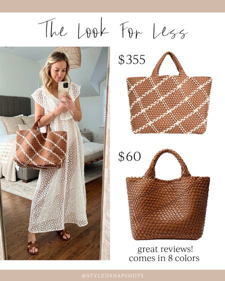 Save vs splurge // Naghedi beach tote is $355. This similar Amazon tote is only $60 and has great reviews 

#LTKSeasonal #LTKtravel #LTKunder100