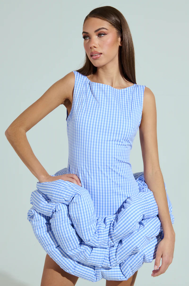 KEEP DREAMIN PLUSH MINI DRESS | AKIRA