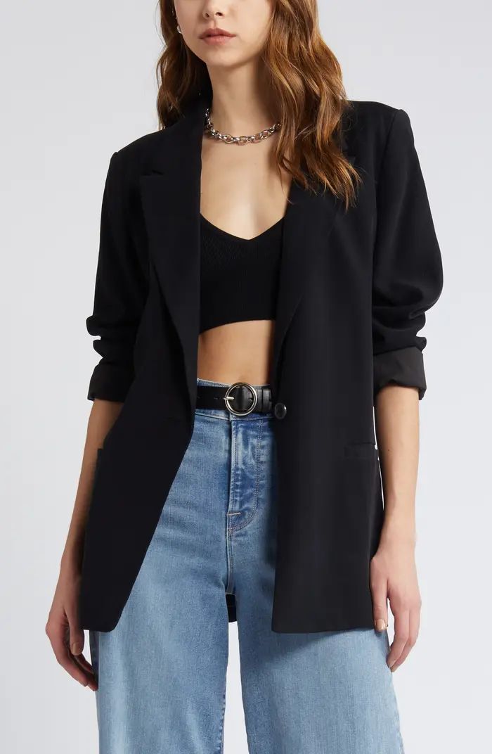 Open Edit Relaxed Fit Blazer | Nordstrom | Nordstrom