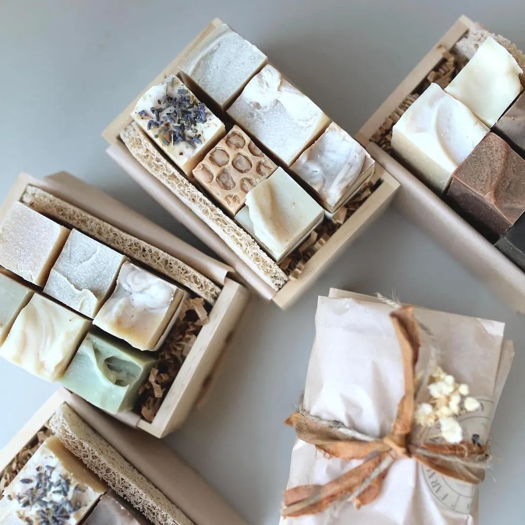 Goat Milk Soap Gift Set Handmade Natural Soap Variety Pack Artisan Bath Teacher Appreciation Gift... | Etsy (US)