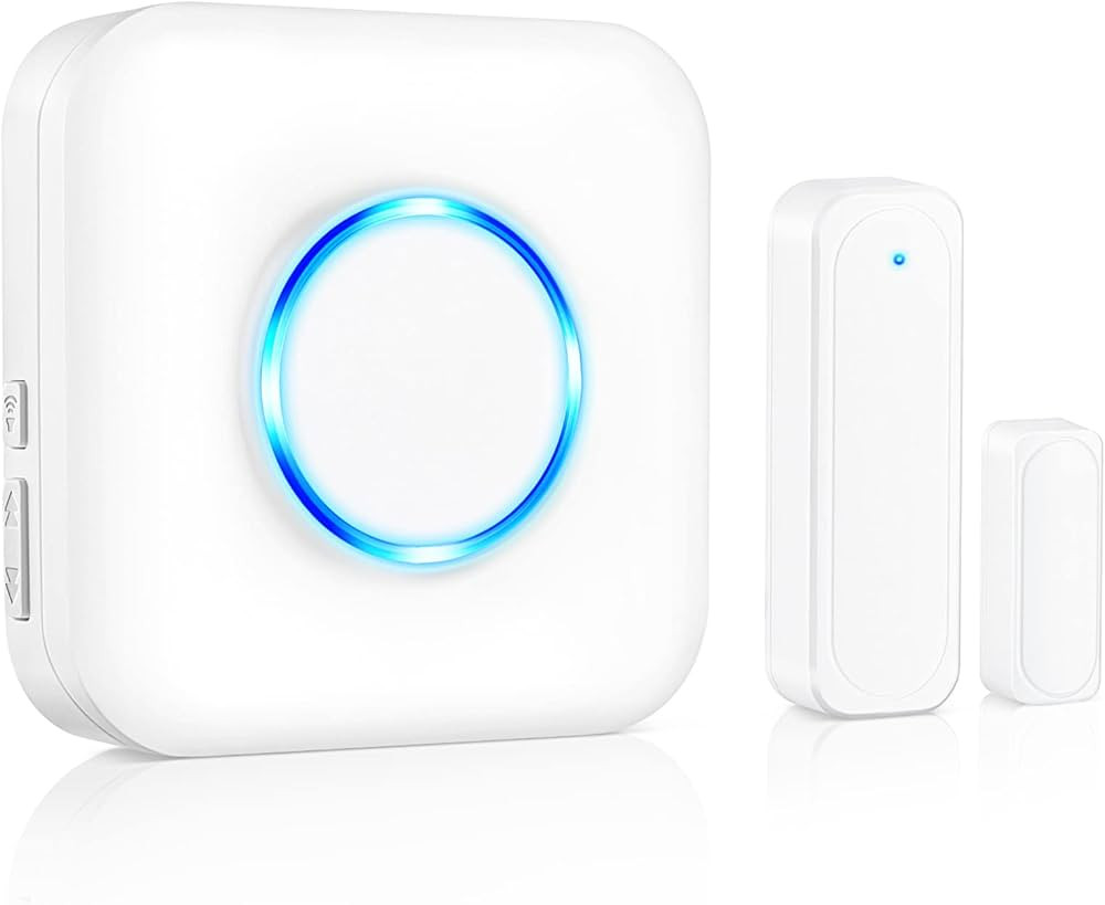 Door Chime, Satisure Wireless Door Open Contact Sensor Alarm Chime with 600 FT Range 58 Chimes 5 ... | Amazon (US)