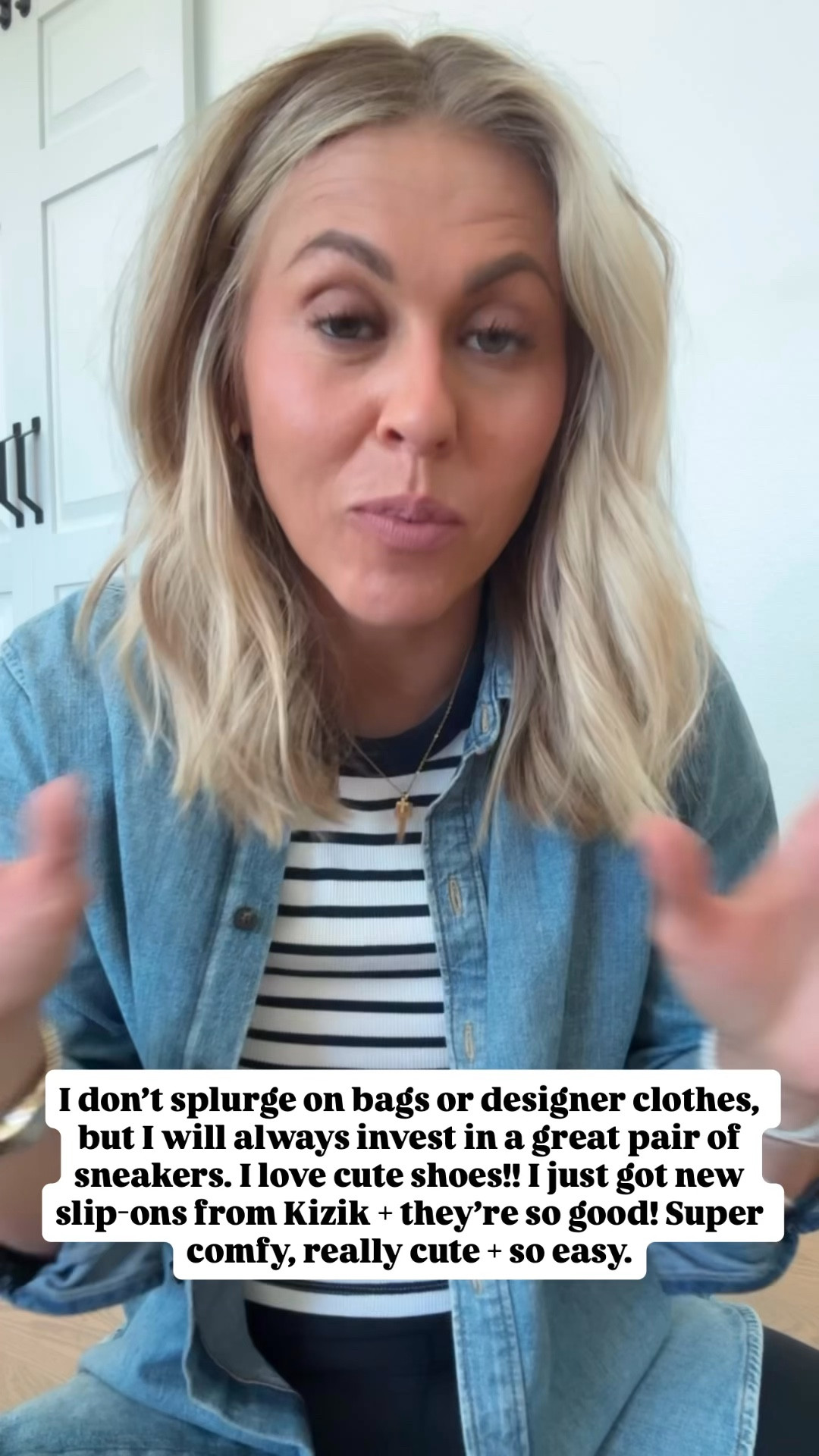 Use my discount SARAHJOY15 for 15% off Kizik sneakers!! These are completely hands free! Just step-in + go. SO comfortable. Great if you have a trip coming up with lots of walking! They have shoes for kids, men and women. Lots of styles to choose from too!

@kizik 
#kizikpartner

#LTKSaleAlert #LTKTravel #LTKActive