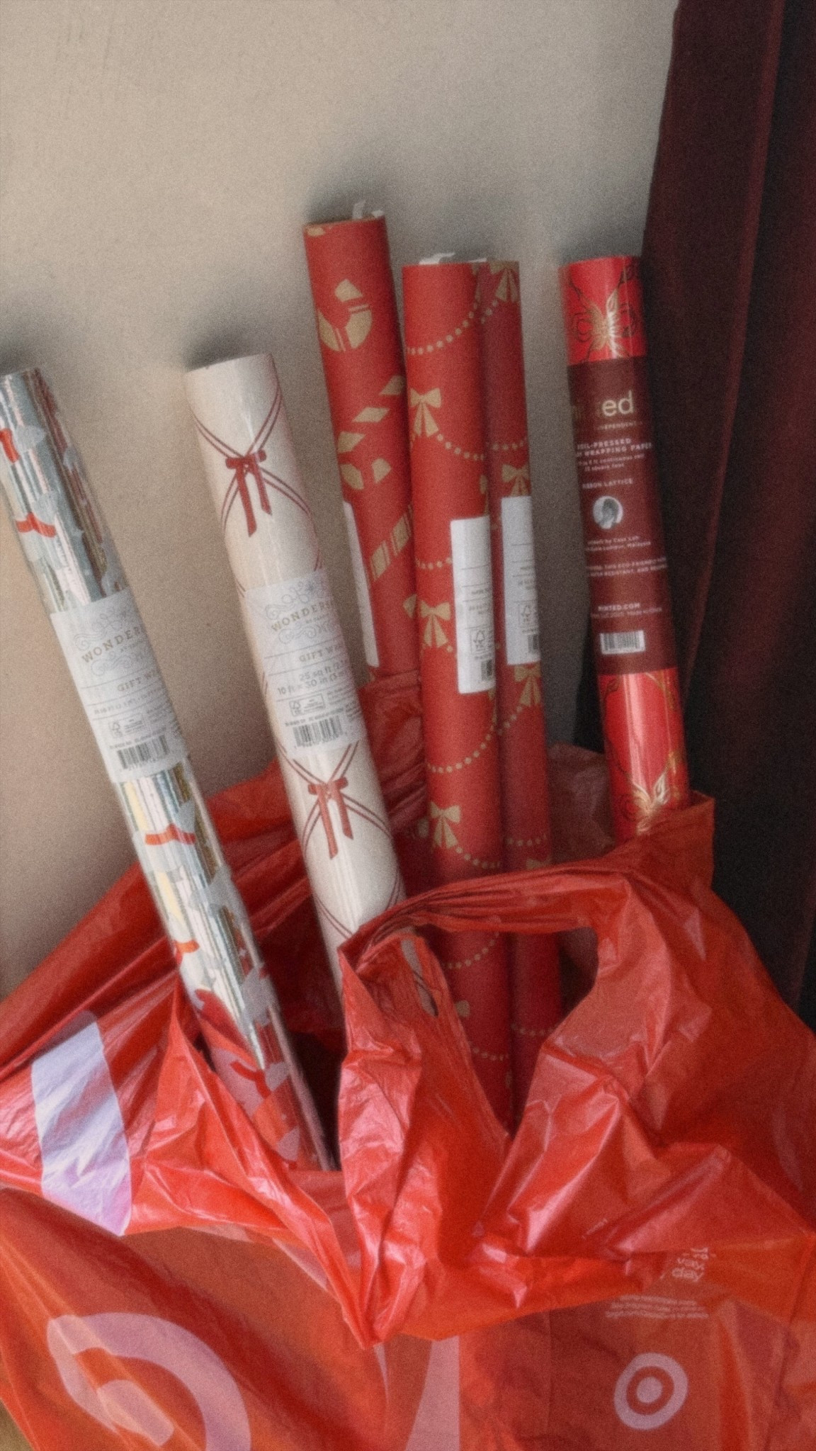 Target same day delivery FTW. ran out of tape and tissue paper ended up getting some other cute rolls I saw couldn’t resist LOL 

#LTKHoliday #LTKGiftGuide