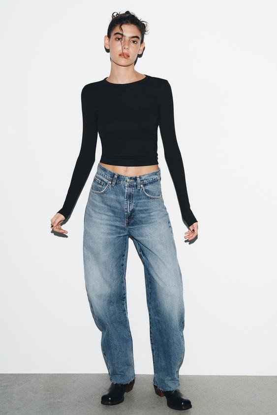 LONG SLEEVE T-SHIRT | Zara US