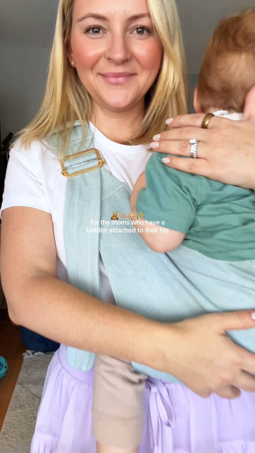 The invisible umbilical cord 🤍 IRYNA10 at checkout on all Mabe 🫶🏼

Mabe toddler sling, toddler sling carrier, hip carrier for toddlers, easy up down toddler carrier, toddler carrier for errands, sling carrier for toddlers, quick toddler carrier, mom hip sling carrier, toddler carrier for travel, minimalist toddler carrier

#LTKKids #LTKFindsUnder100 #LTKBaby