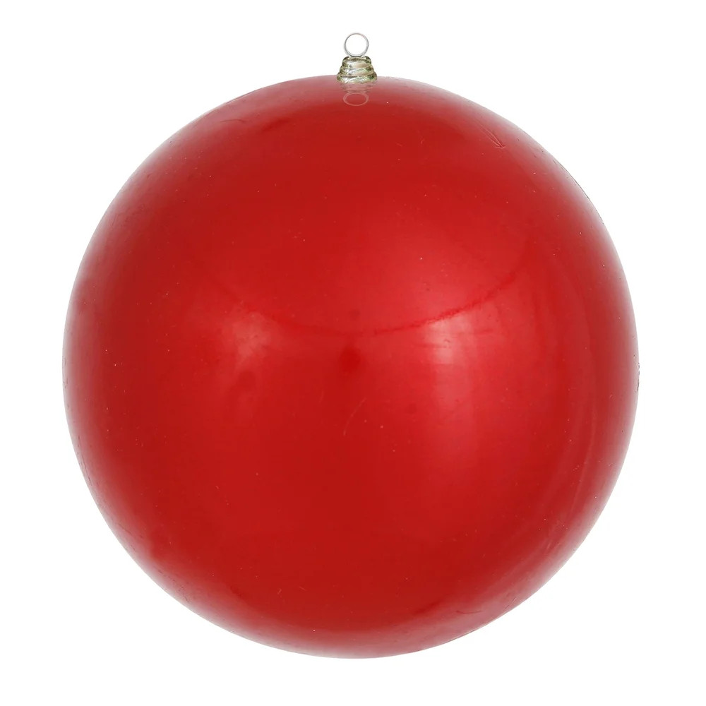 Vickerman 20" Giant Red Ornament. It measures 20 inches in diameter and is made with shatterproof... | Walmart (US)