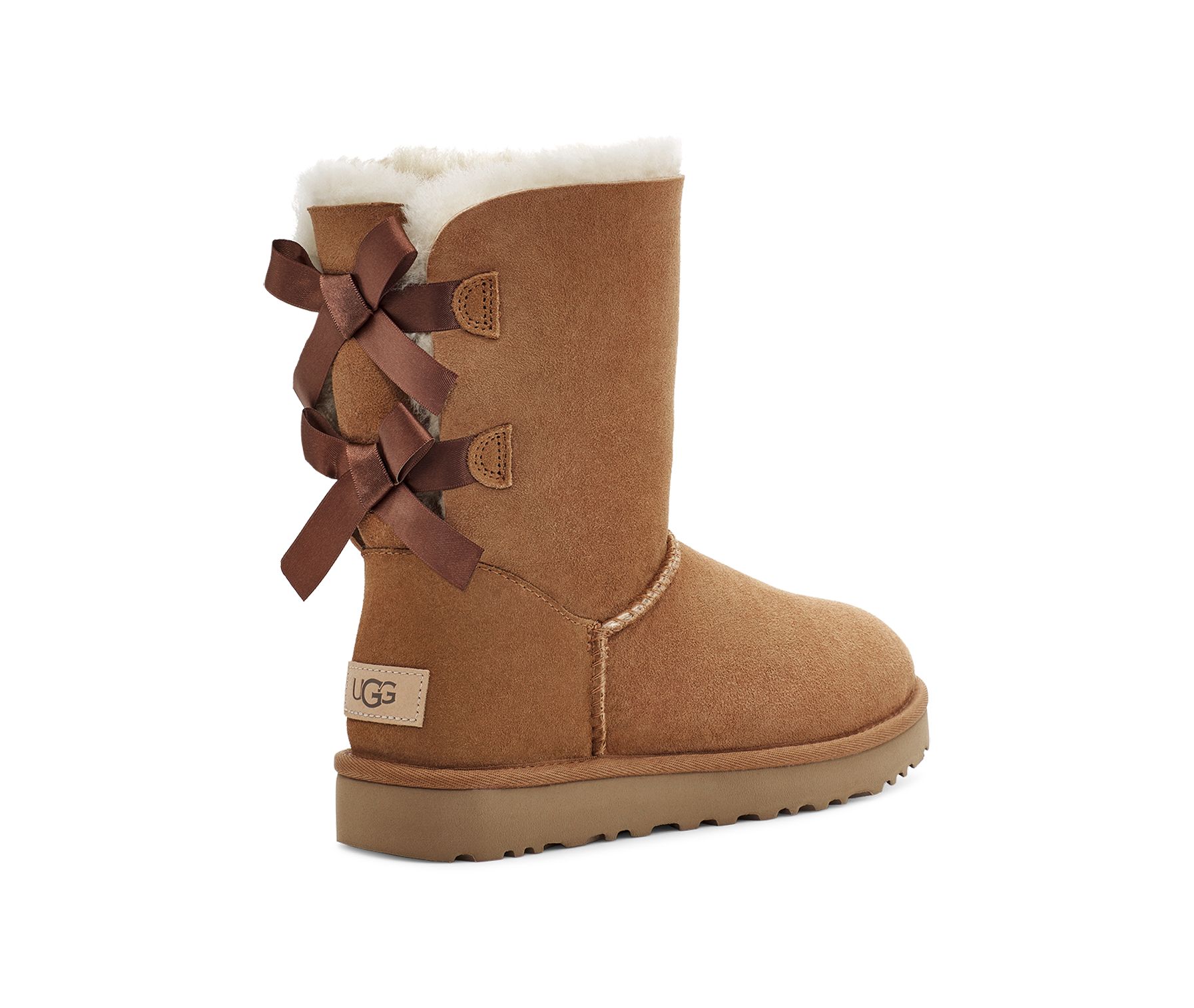 UGG Women's Bailey Bow II Water-Resistant Boots in Brown, Size 12 | UGG (US)