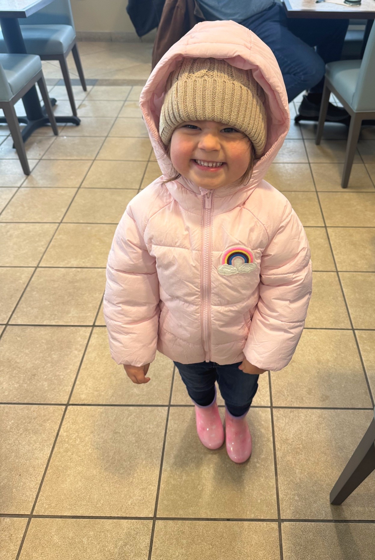 My daughter is ready to brave the snow here! We don’t have any snow pants, but plan on getting some for next year 😊


#LTKSeasonal #LTKootd #LTKKids