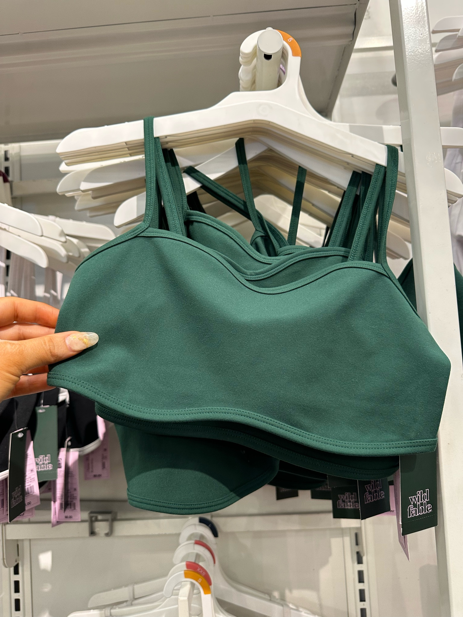 Wild fable buttery bliss top! Soft and comfy, size up. I have the black dress version and love it! 

Bra top, athleisure, travel outfit, summer outfit, summer top, under $10, target top, target finds

#LTKFitness #LTKActive #LTKTravel