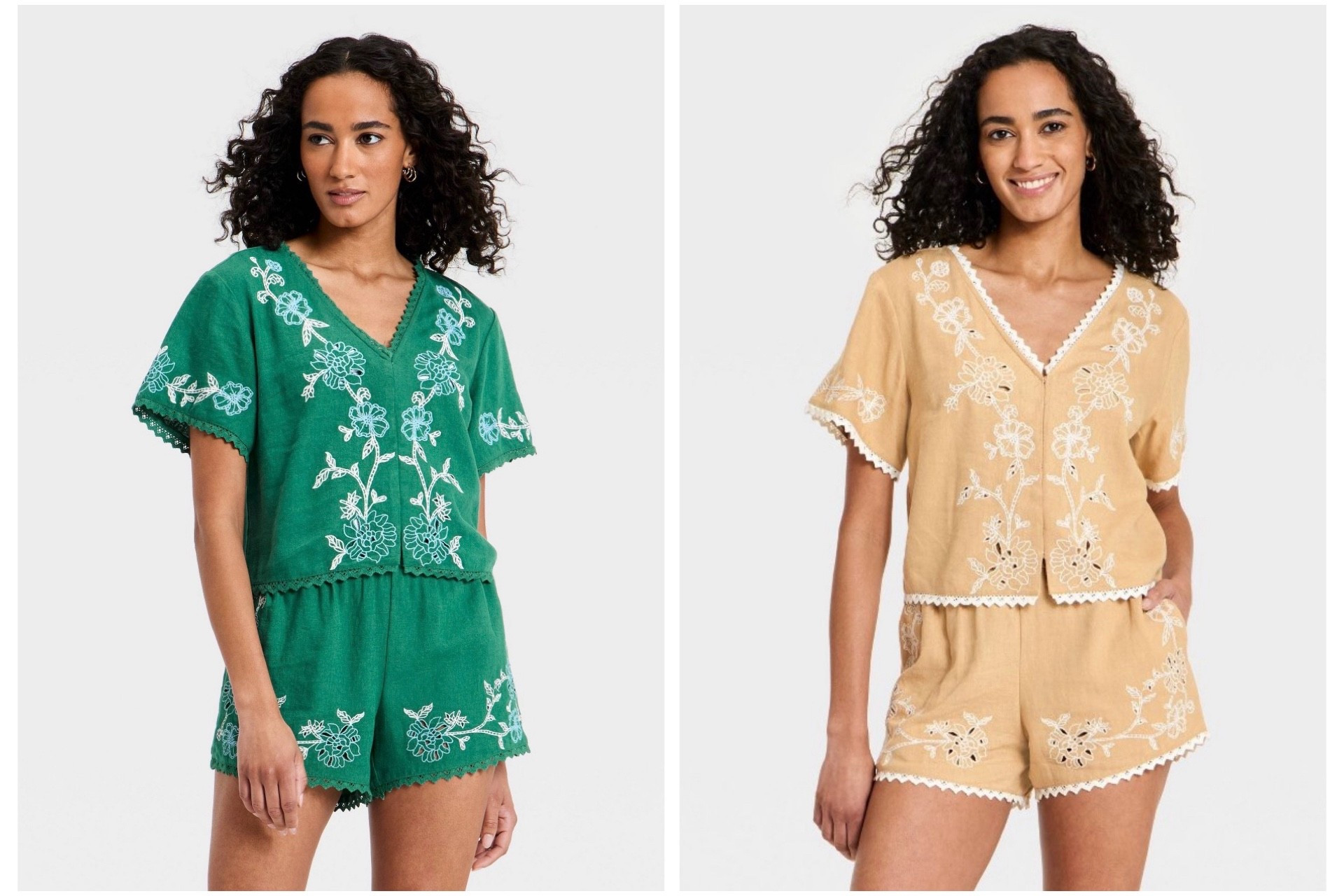 Cute new matching short sets at Target.  Would be perfect as a cover up or dressed up for a summer night out!


#LTKootd #LTKgrwm #LTKOver40