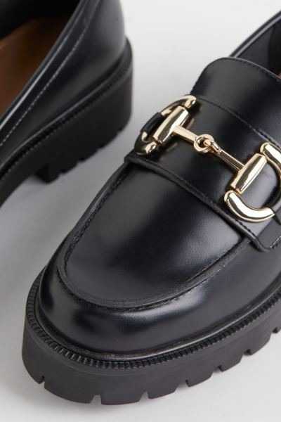 Chunky buckle-detail loafers | H&M (UK, MY, IN, SG, PH, TW, HK)