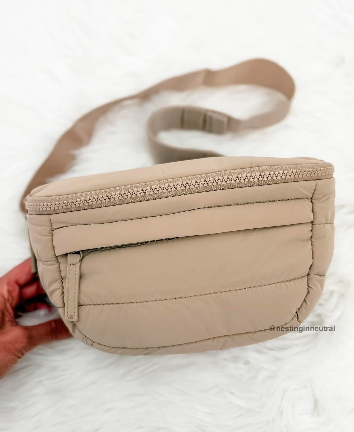 The cooler months call for a puffer belt bag 🥰
Mine is so soft and cute! Score it for JUST $I2.99 rght on A m a z o n right now! 

Essential, neutral, belt bag 

#LTKGiftGuide #LTKHoliday #LTKSaleAlert