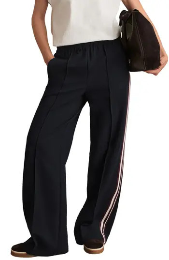 Reiss Robyn Side Stripe Pants in Navy at Nordstrom Rack, Size 10 Us / 14 Uk | Nordstrom Rack