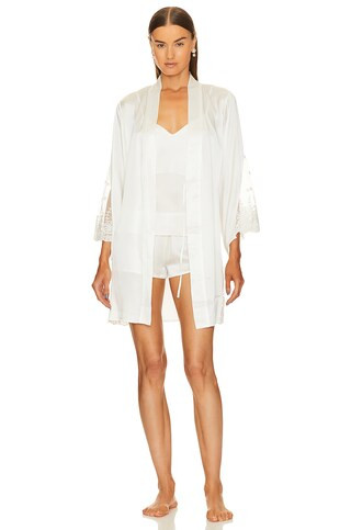 Silk Serena Lace Robe
                    
                    THE MODE | Revolve Clothing (Global)