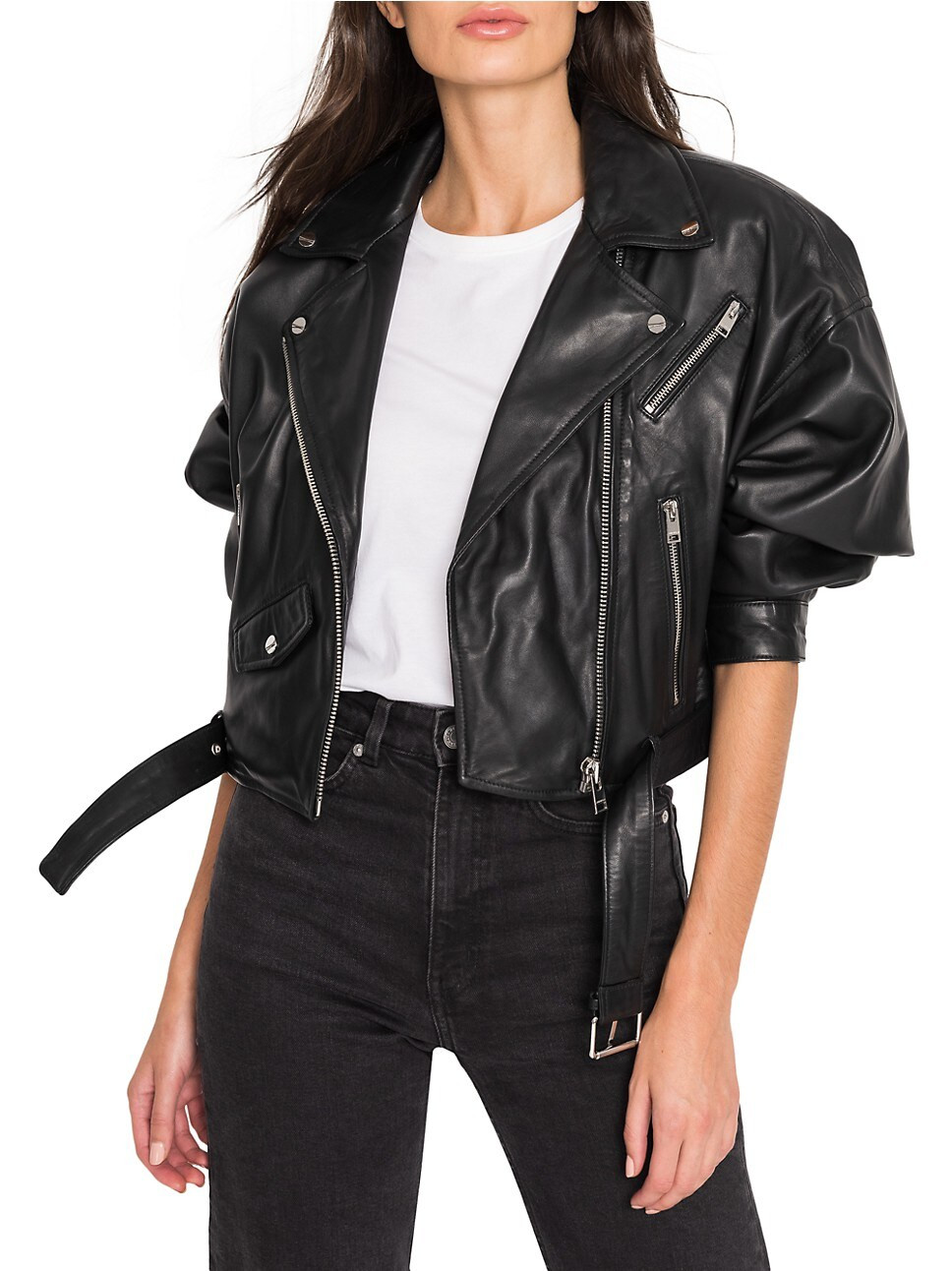 Dylan Leather Biker Jacket | Saks Fifth Avenue
