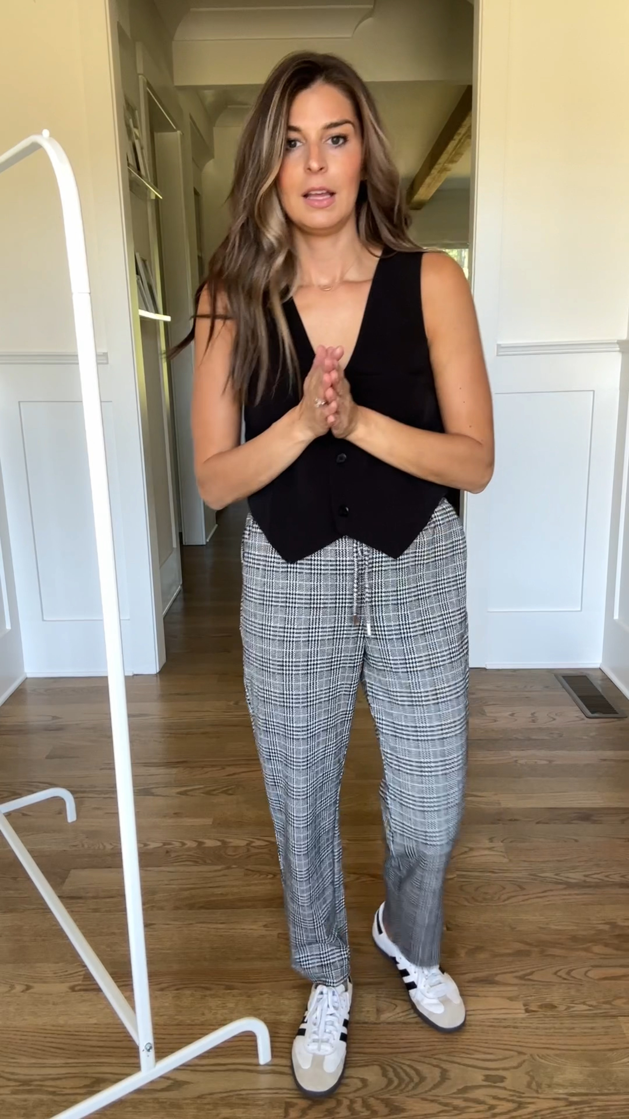 Wearing small in vest (may need tank under) 
Pants in a small could size down


#LTKStyleTip #LTKFindsUnder50 #LTKVideo