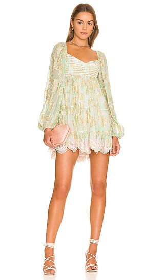 Short Dress in Sea Green | Revolve Clothing (Global)