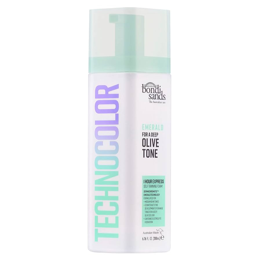 Bondi Sands Technocolor 1-Hour Express Emerald Self-Tanning Foam Easy Application, Streak Free Fa... | Amazon (UK)