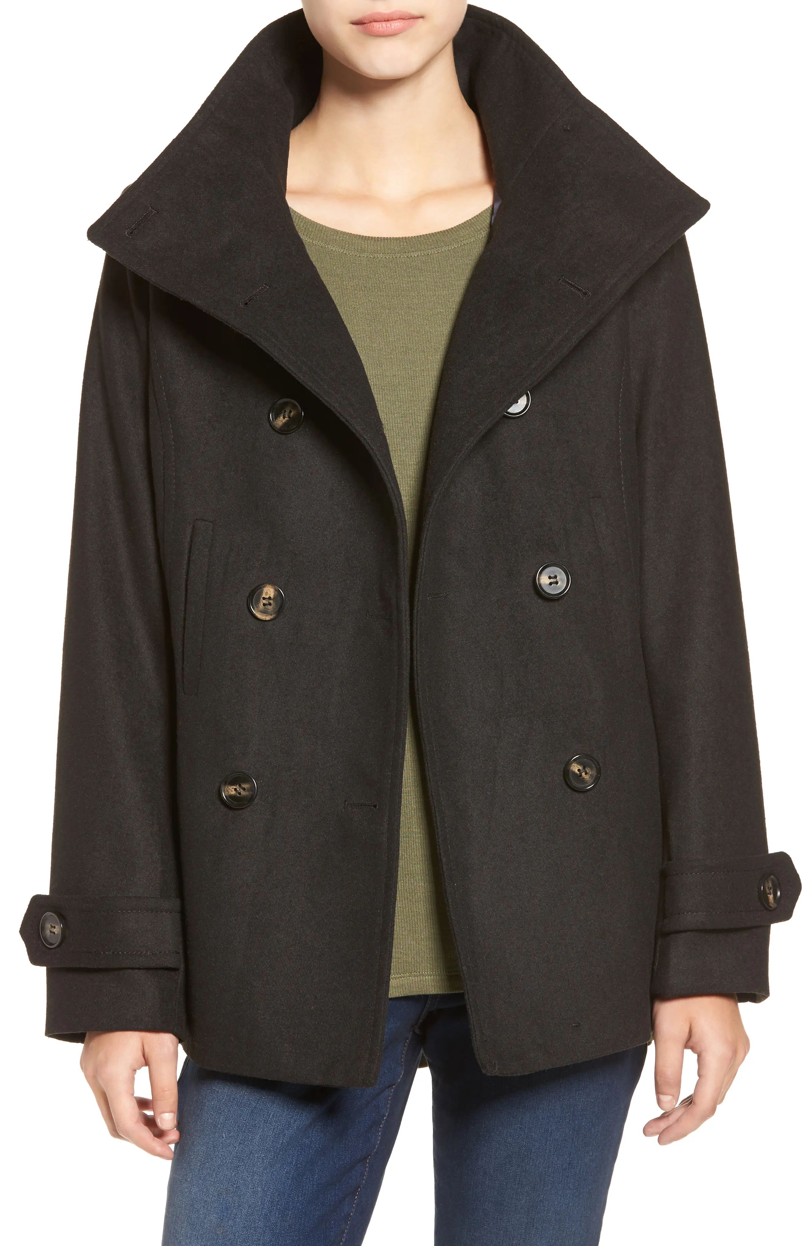 Thread & Supply Double Breasted Peacoat | Nordstrom