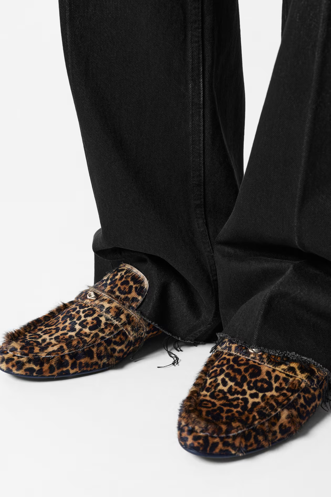 Klassieke leren loafers - Luipaardprint - DAMES | H&M NL | H&M (DE, AT, CH, NL, FI)