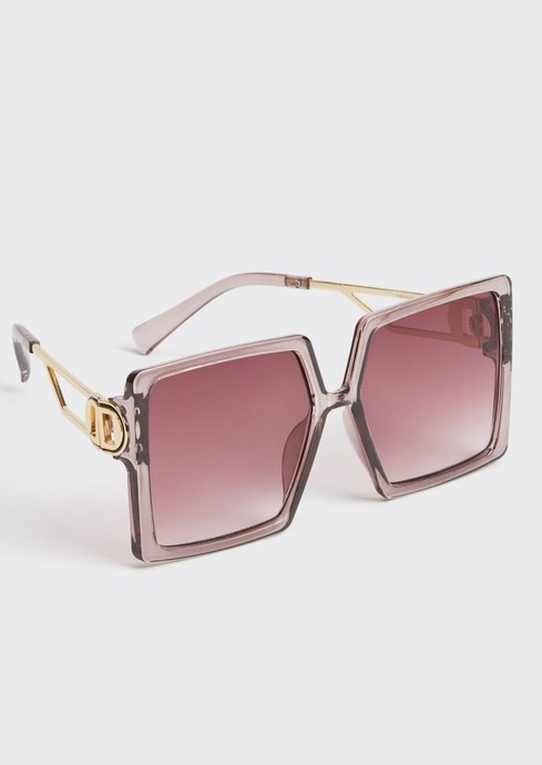 Lavender Oversized Square Sunglasses | rue21