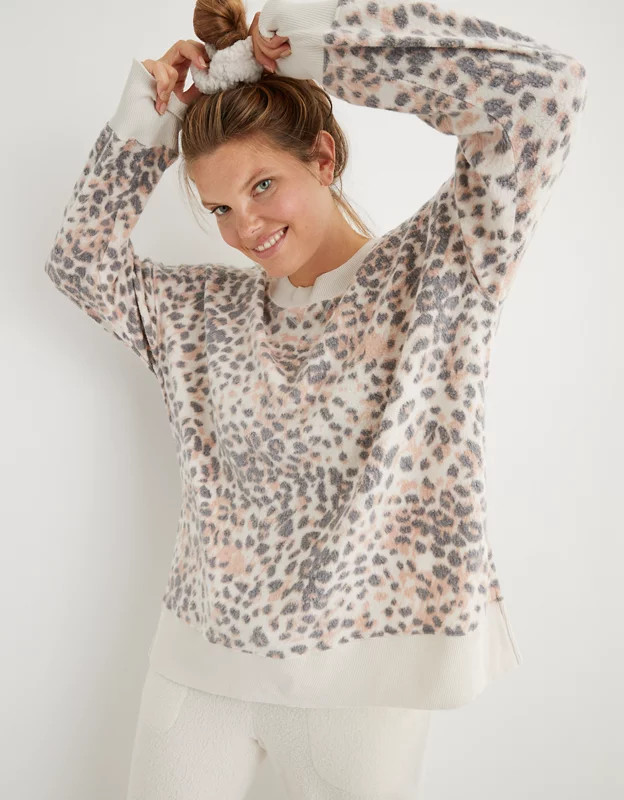 New
    
  
    Aerie Cozy Good Vibes Oversized Sweatshirt | American Eagle Outfitters (US & CA)