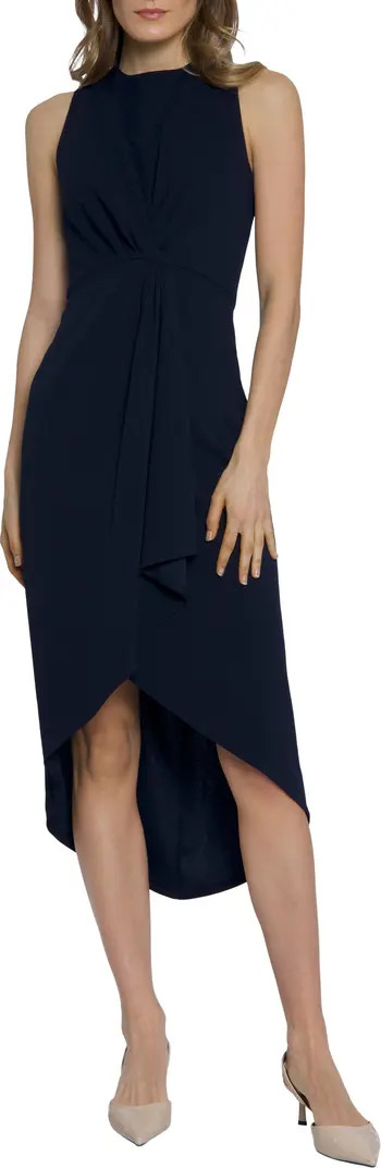 Maggy London Draped Sleeveless Midi Dress | Nordstromrack | Nordstrom Rack