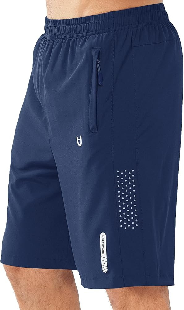 NORTHYARD Men's Athletic Running Shorts Gym Workout Shorts 7"/ 9"/ 5" Quick Dry Lightweight Sport... | Amazon (US)