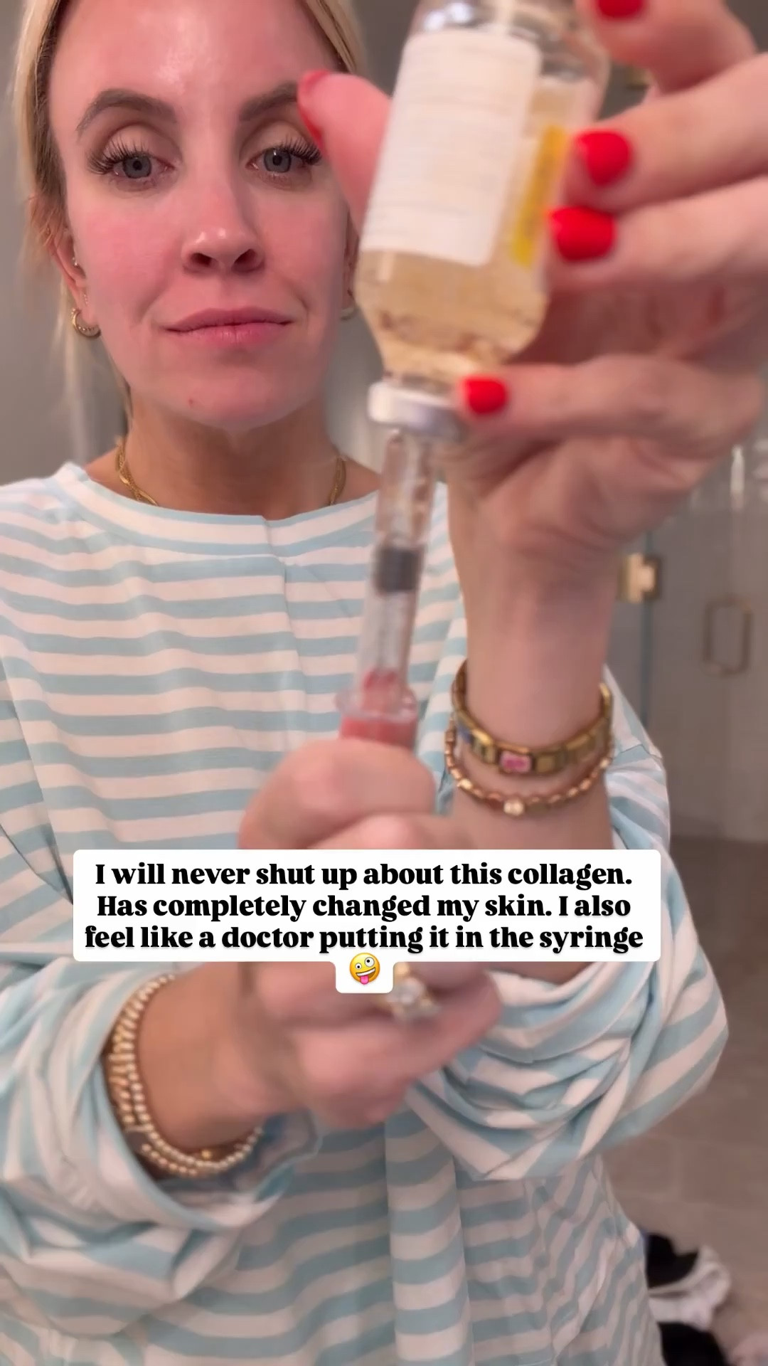 This collagen I swear by is on sale! $22 for the bottle! 